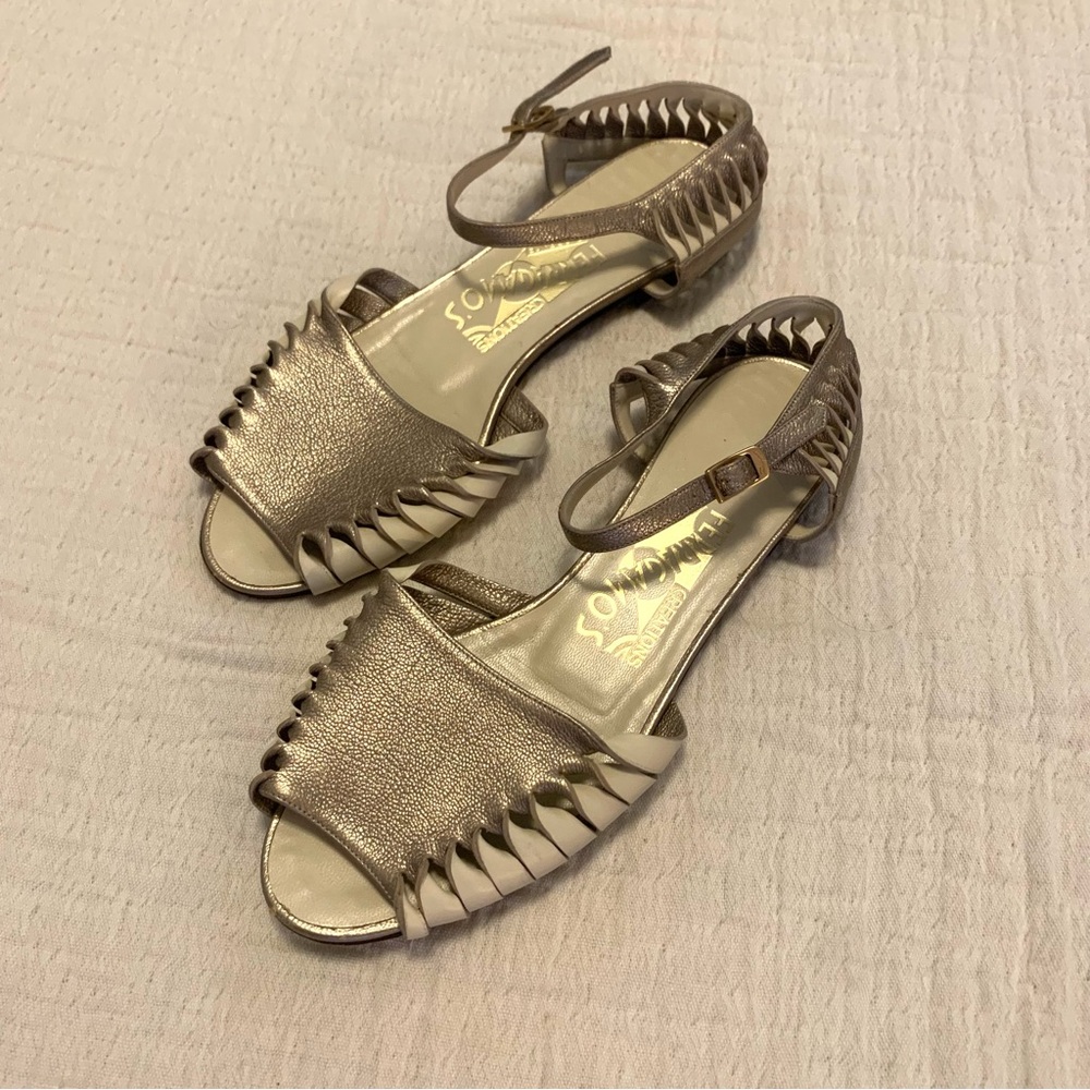 Limited Edition Salvatore Ferragamo’s Creations Sandals Florence Made in Italy